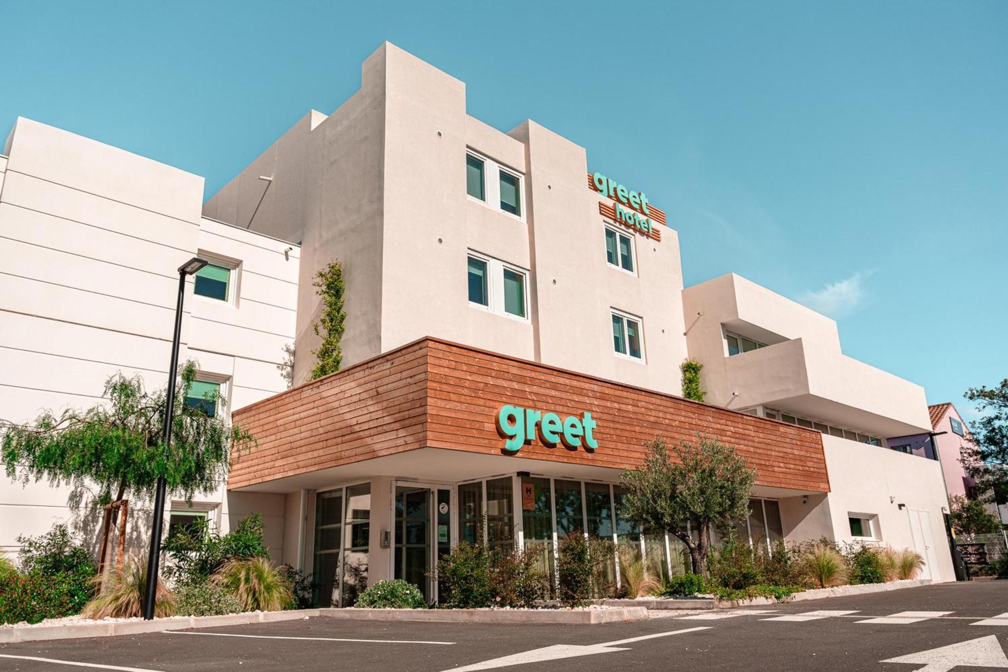 מוגויו Greet Hotel Montpellier Aeroport Parc Des Expos מראה חיצוני תמונה